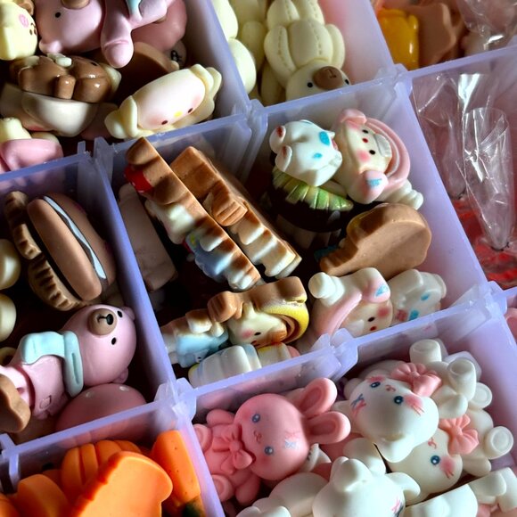 Cute charms for arts and crafts ( case full of random charms) - Picture 5 of 6